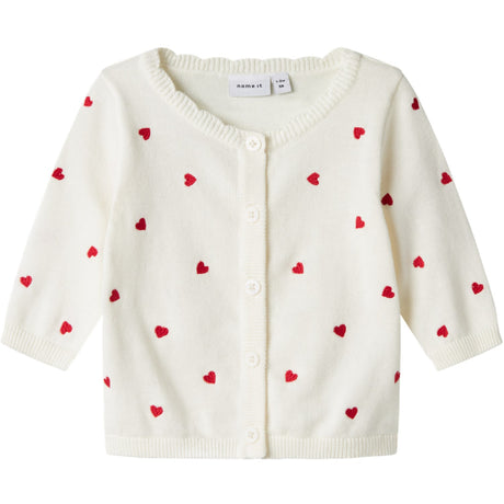 Name It Cloud Dancer Fisilly Knit Cardigan