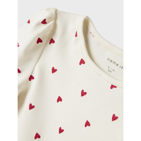 Name It Cloud Dancer Dheart Blouse