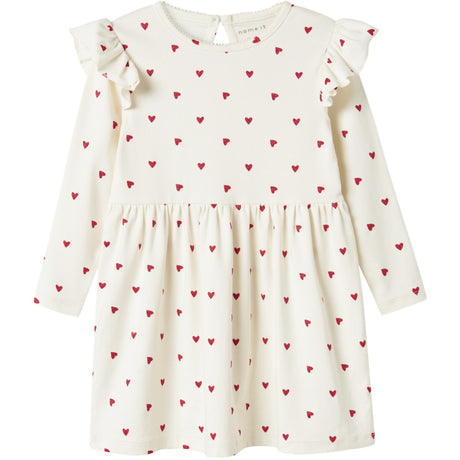 Name It Cloud Dancer Dheart Dress