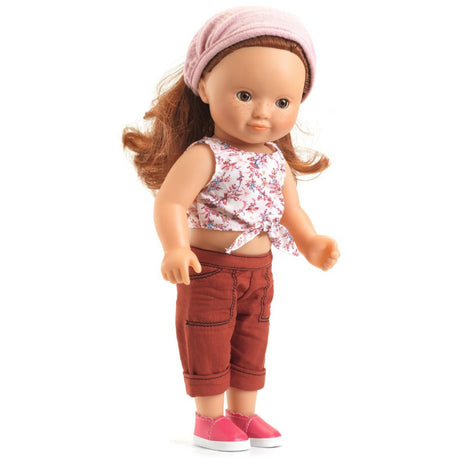 Djeco  Lovely Pomea, Doll Clothing - Set With røde Pants