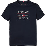 Tommy Hilfiger Dark Night Navy Flag Reg T-Shirt