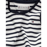 Tommy Hilfiger Dark Night Navy Stripes Essential Rib Lace Tank Top