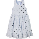 Tommy Hilfiger Breezy Blue Stripes Aop Seersucker Dress