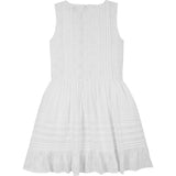 Tommy Hilfiger White Embroidered Cotton Dress