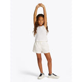 Tommy Hilfiger White Essential Rib Lace Tank Top