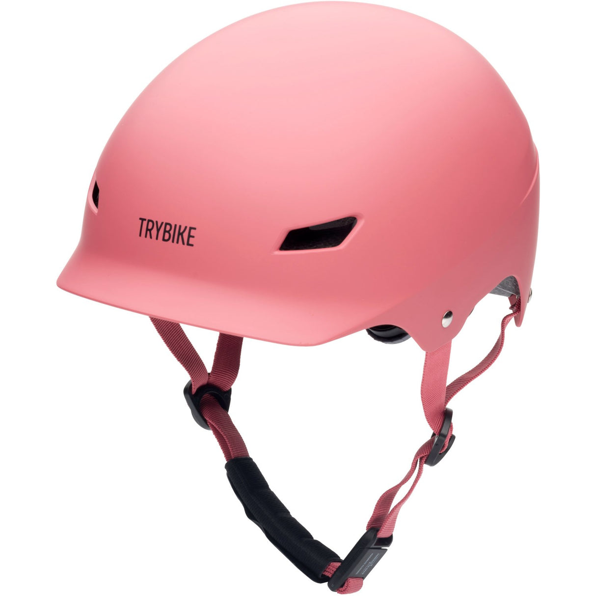 Trybike Vintage Rose Bike Helmet With retrolook