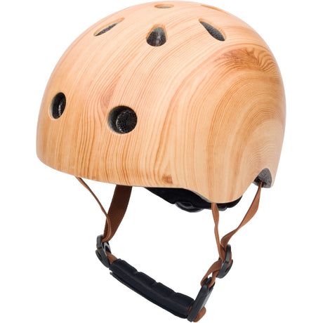 Trybike Wood Look Bike Helmet With retrolook