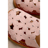 Angulus Rosebud Sandal Med Blomsterdetaljer