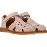 Angulus Rosebud Sandal Med Blomsterdetaljer