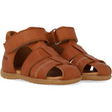 Angulus CAndnac Barnets Første Sandal Med Kontraststikninger