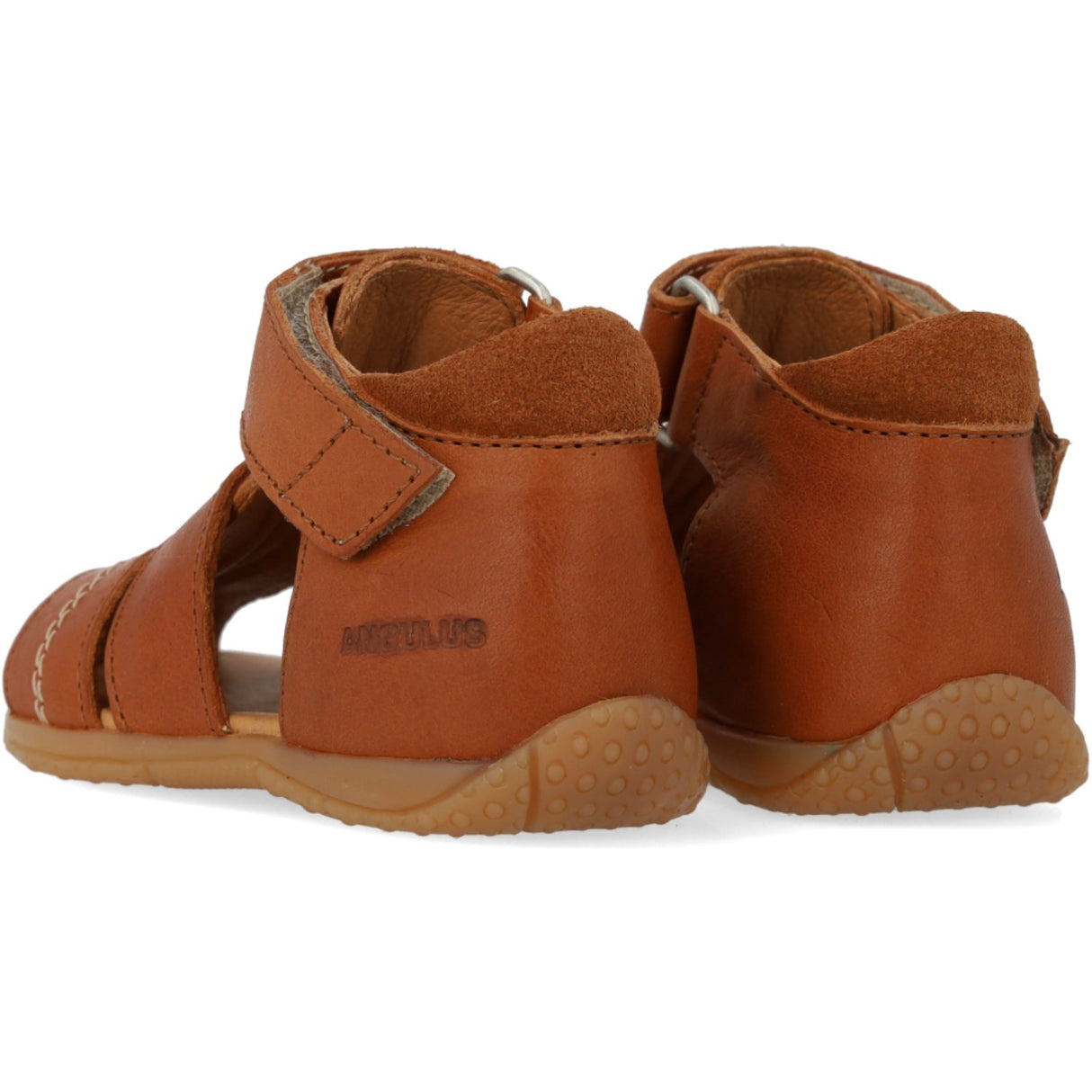 Angulus CAndnac Barnets Første Sandal Med Kontraststikninger