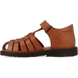 Angulus Tan Braided Leathersandal