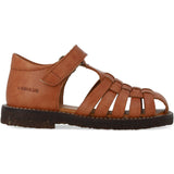 Angulus Tan Braided Leathersandal