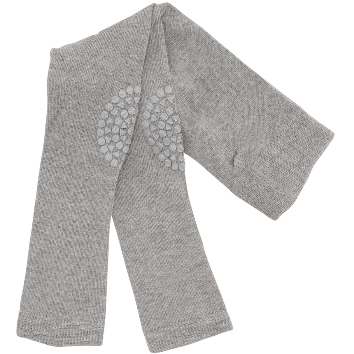 Gobabygo Grey Melange Crawling Leggings Organic Cotton