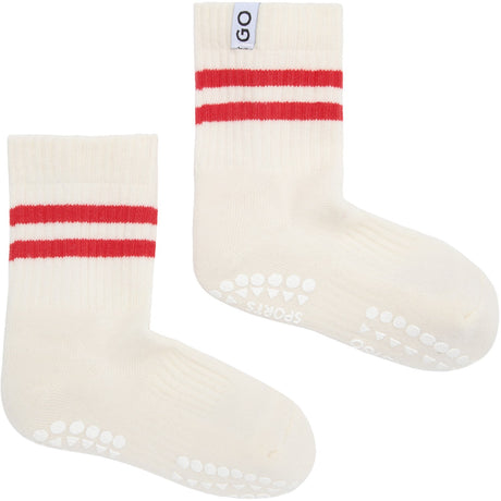 Gobabygo Red Non-Slip Sport Socks