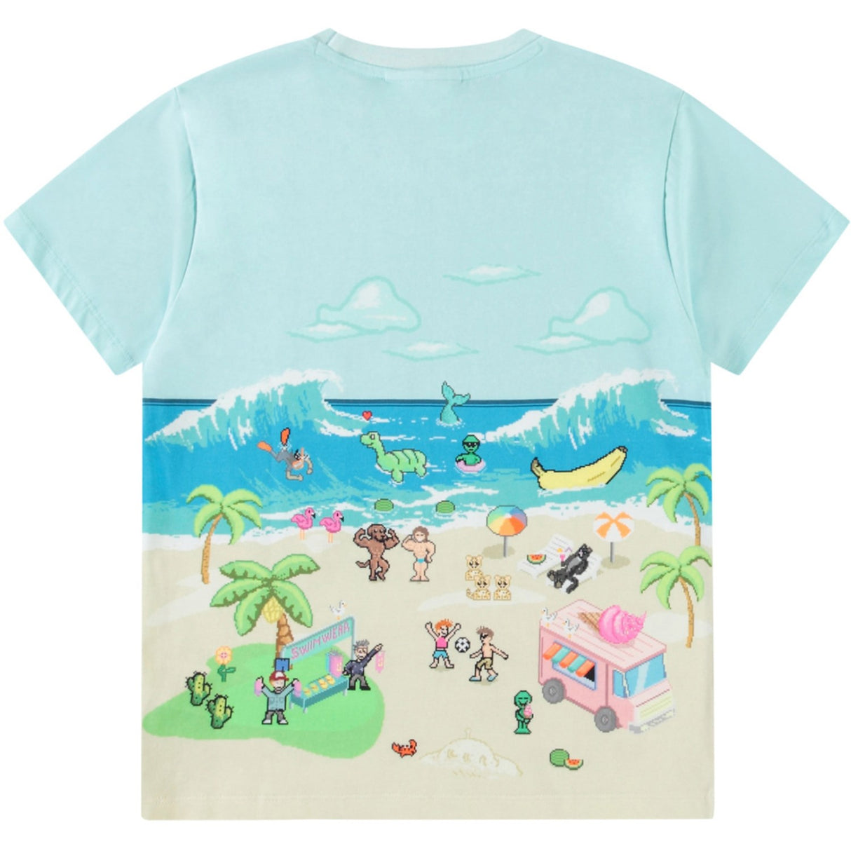 Molo Pixel Beach Riley T-Shirt