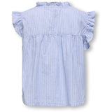 kids ONLY Cashmere Blue White Daimi Detail Shirt