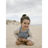 Lil'Atelier Turtledove Melange Darla Slim Blouse