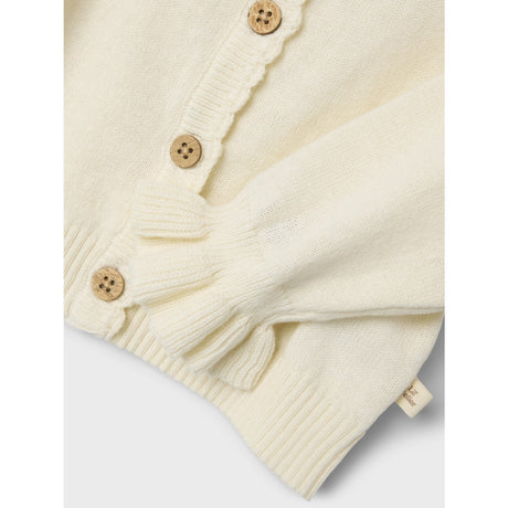 Lil'Atelier Coconut Milk Fauci Fia Short Knit Card