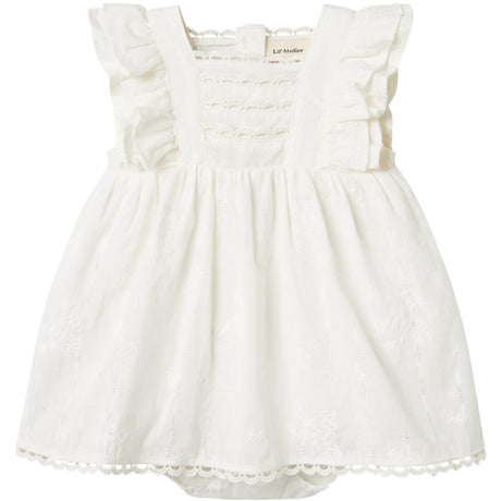 Lil'Atelier Coconut Milk Fiola Body Dress