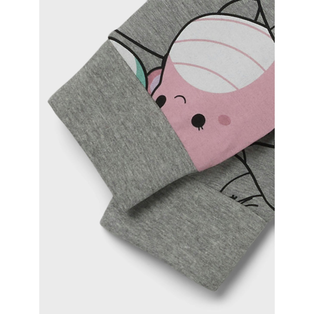 Name It Grey Melange Obia Squishmallows Nightset