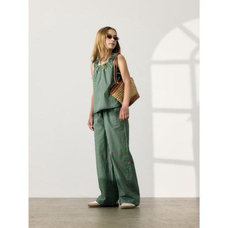 Name It Bright Green Filaura Wide Pants