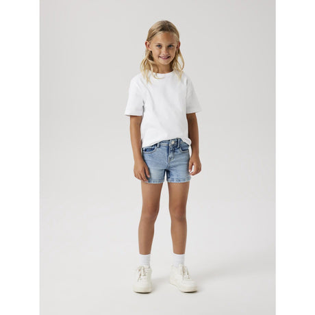 Name It Light Blue Denim Salli Slim Denim Shorts Noos