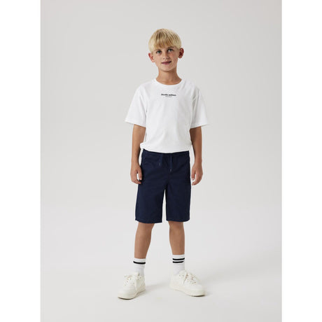 Name It Navy Blazer Ryan Jog Twill Shorts Noos