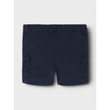 Name It Navy Blazer Ben Bag Cargo Twill Shorts Noos