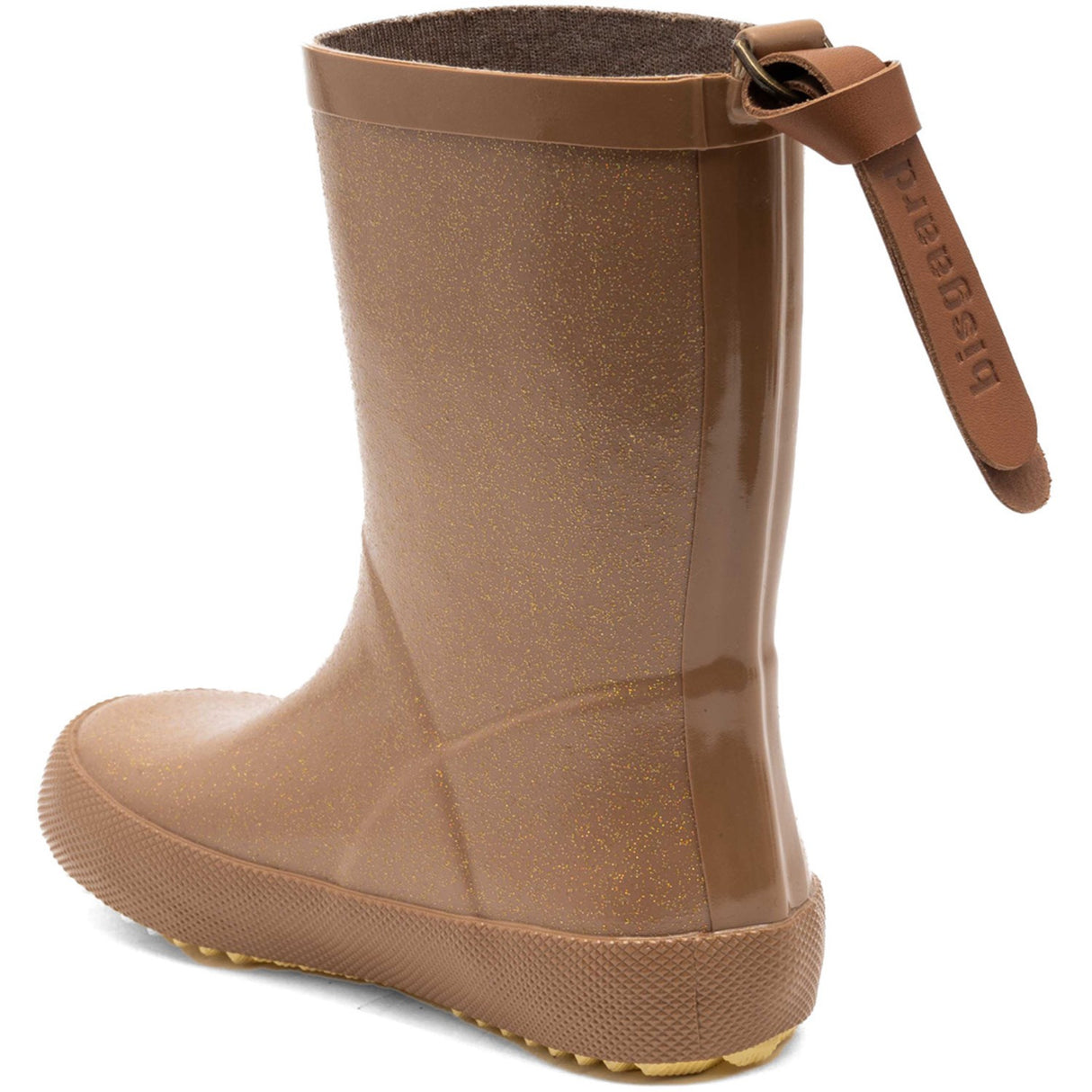 Bisgaard Brown Glitter Fashion Rubber Boot