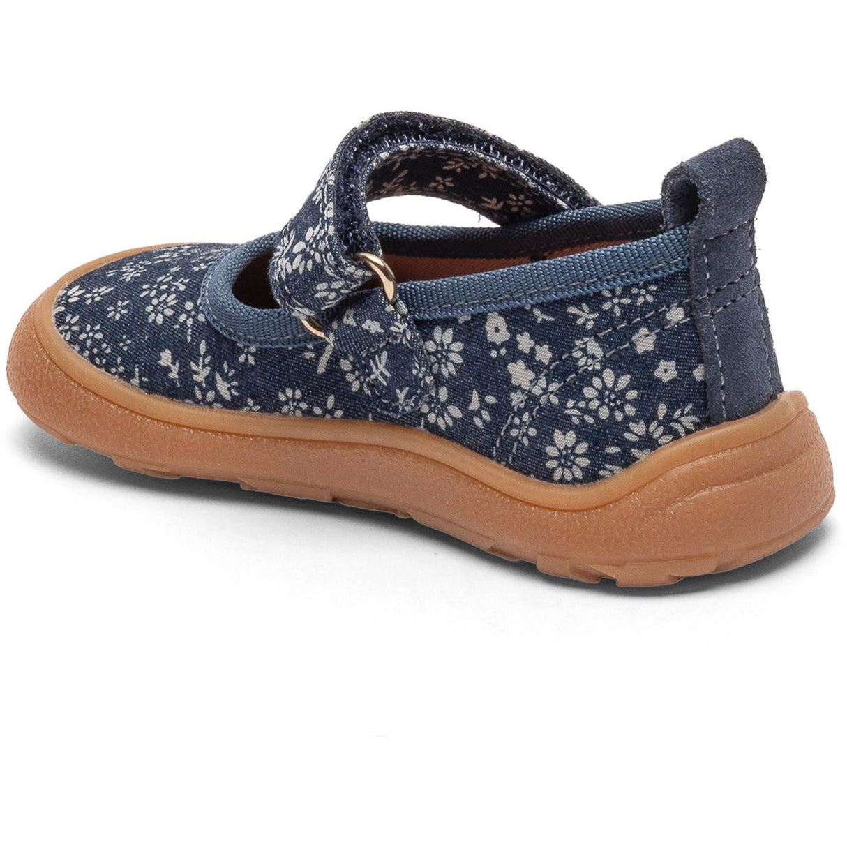 Bisgaard Wild Flower Blue Barefoot Ballet Home Shoe