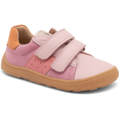 Bisgaard Pink Barefoot Ricco Velcro Shoe