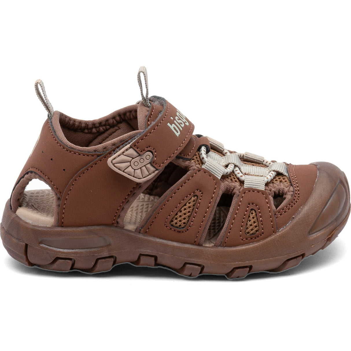Bisgaard Chocolate Parker Velcro Shoe