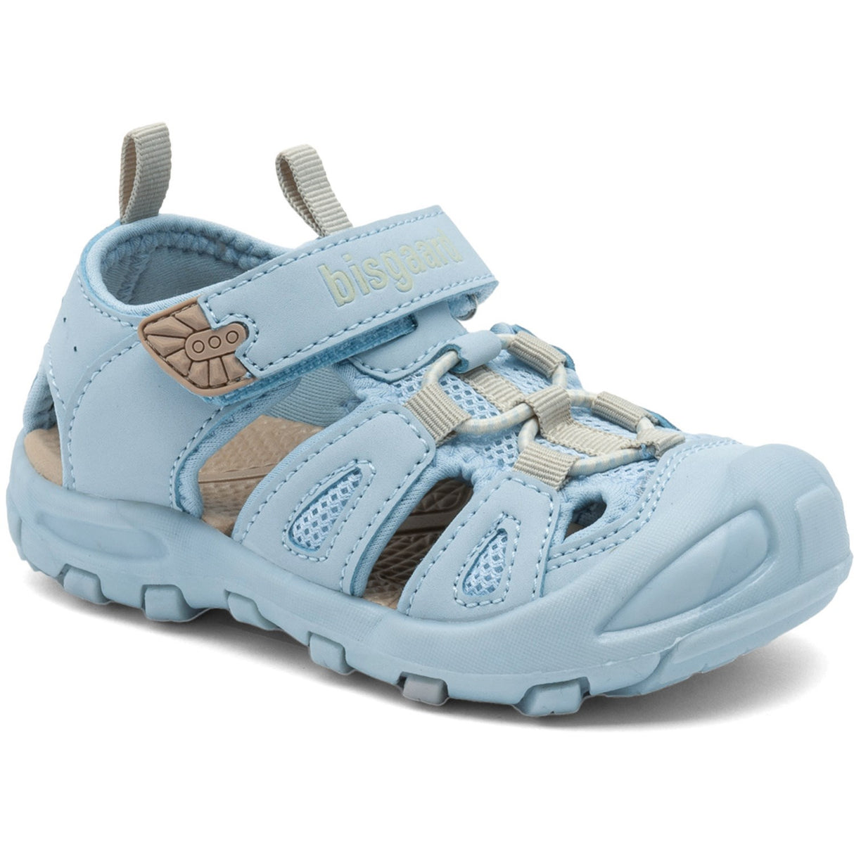 Bisgaard Baby Blue Parker Velcro Shoe