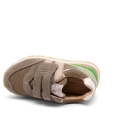 Bisgaard Khaki Winston Velcro Shoe