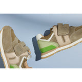 Bisgaard Khaki Winston Velcro Shoe