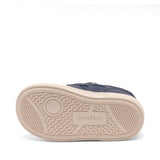 Bisgaard Deep Blue Rainbow Low Velcro Shoe