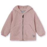 Mini A ture Cloudy Rose Liff Teddyfleece Jacket. GRS