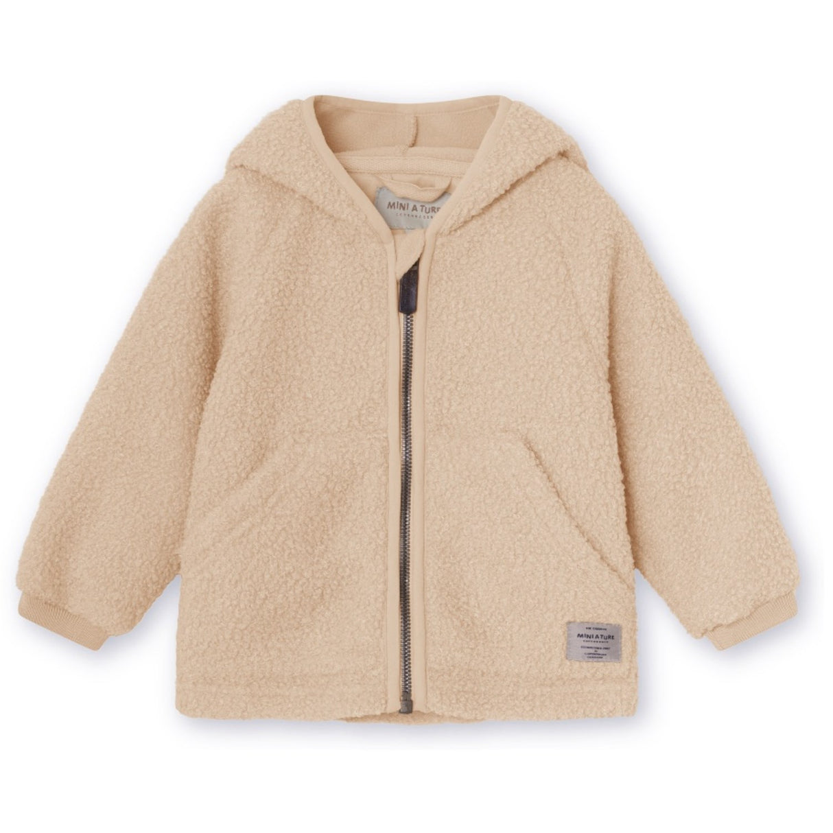 Mini A ture Sesame Liff Teddyfleece Jacket. GRS