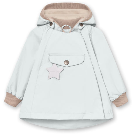 Mini A ture Blue Metal Wai Fleece Lined Spring Jacket. GRS