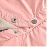 Mini A ture Rose Tan Wai Fleece Lined Spring Jacket. GRS