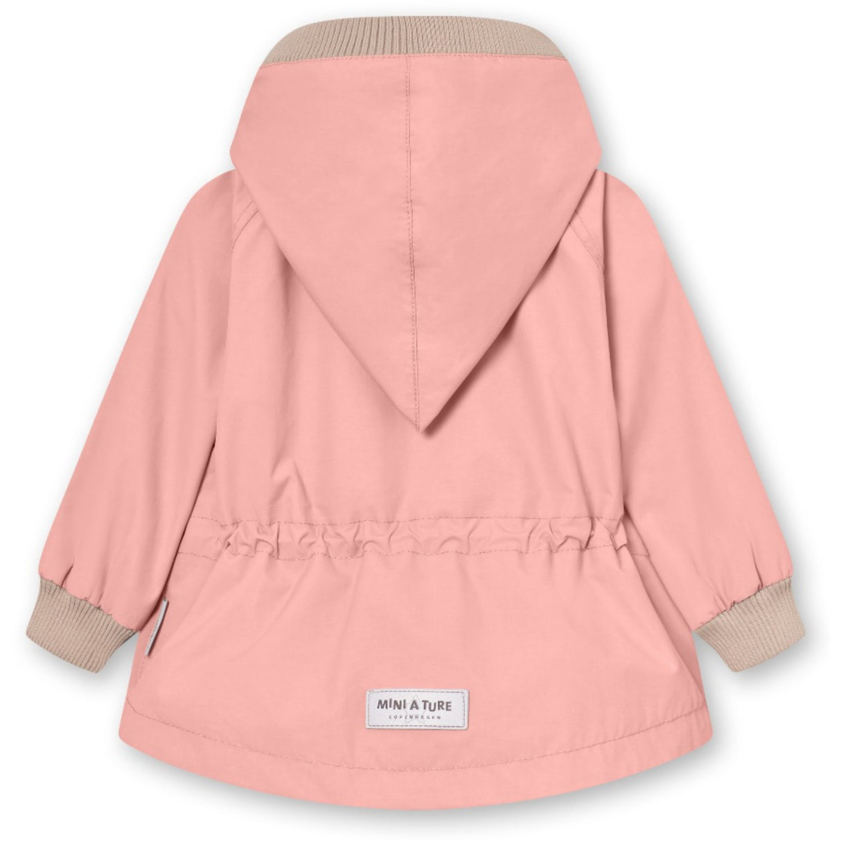 Mini A ture Rose Tan Wai Fleece Lined Spring Jacket. GRS