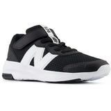 New Balance Black New Balance FreshFoam 578 Kids Bungee Lace With Top Strap