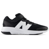 New Balance Black New Balance FreshFoam 578 Kids Bungee Lace With Top Strap