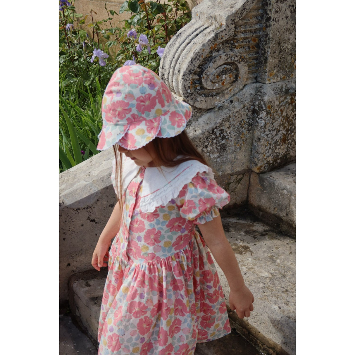 Konges Sløjd Fleur Anglaise Coeur Collar Dress Gots