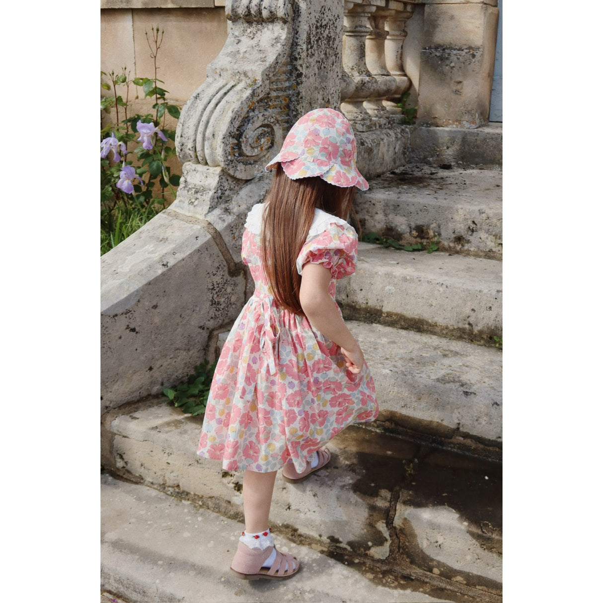 Konges Sløjd Fleur Anglaise Coeur Collar Dress Gots