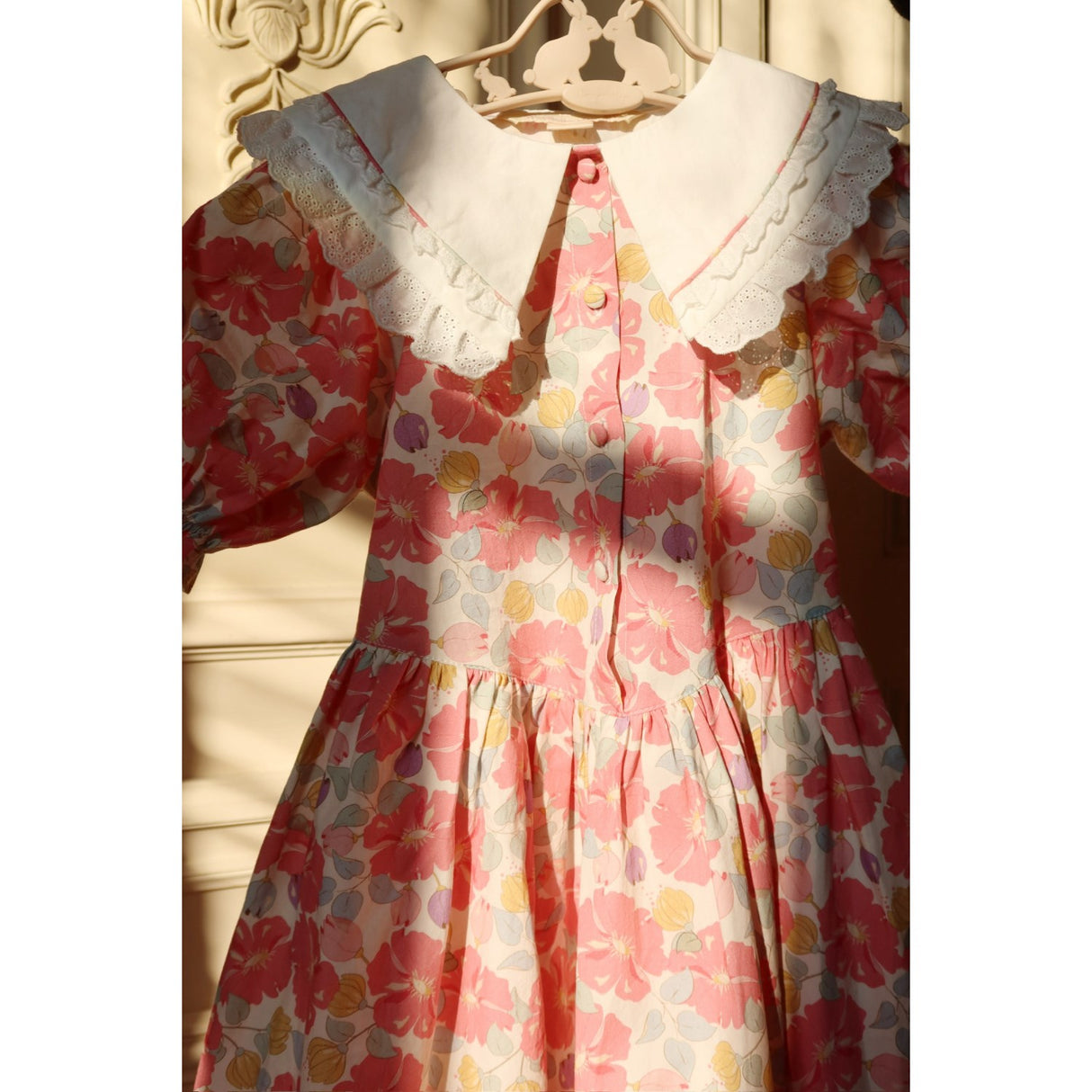 Konges Sløjd Fleur Anglaise Coeur Collar Dress Gots