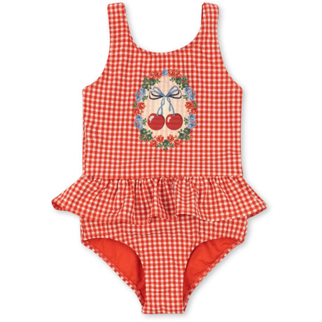 Konges Sløjd Fiery Red Soline Swimsuit