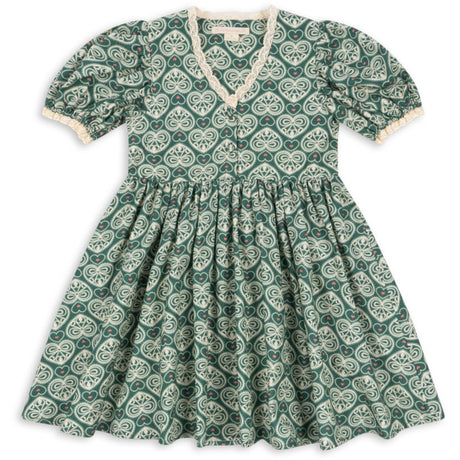 Konges Sløjd Lacy Green Coeur Lace Dress Gots