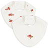 Konges Sløjd Rose Red/Snow White Minnie 2 Pack Bib